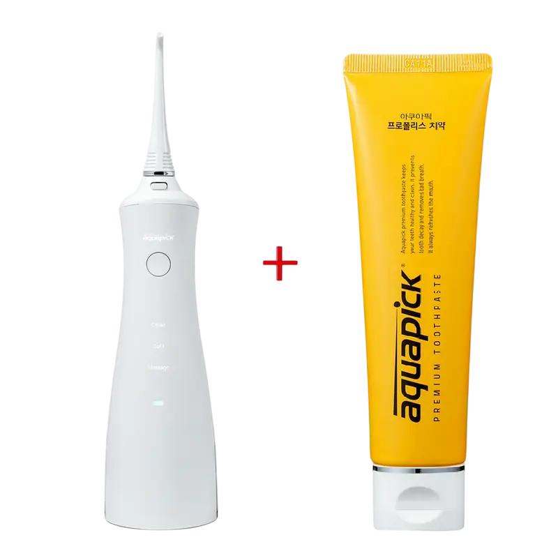 Cumpara  Igiena orală - Irigator oral Aquapick AQ 230 + Pastă de dinţ..