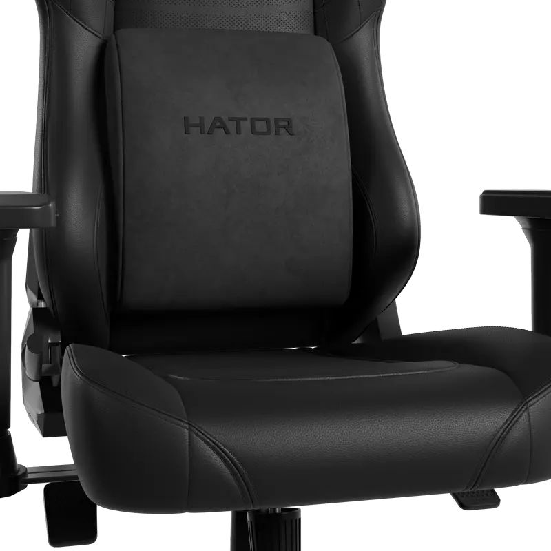 Scaun Gaming HATOR Darkside 3L Pro, PU Piele, Negru