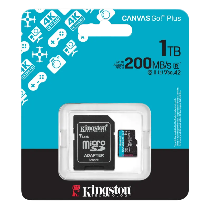 Card de Memorie Kingston Canvas Go! Plus, 1024GB (SDCG4/1TB)
