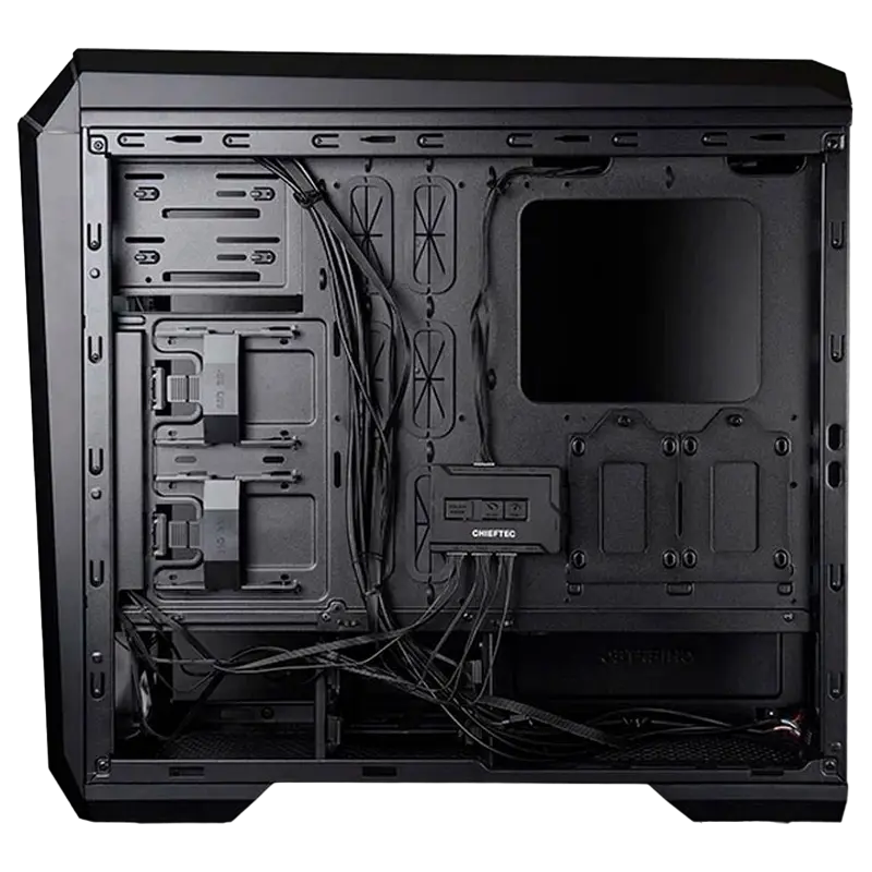Компьютерный корпус Chieftec GP-03B-UC-OP, Midi-Tower, ATX, Чёрный