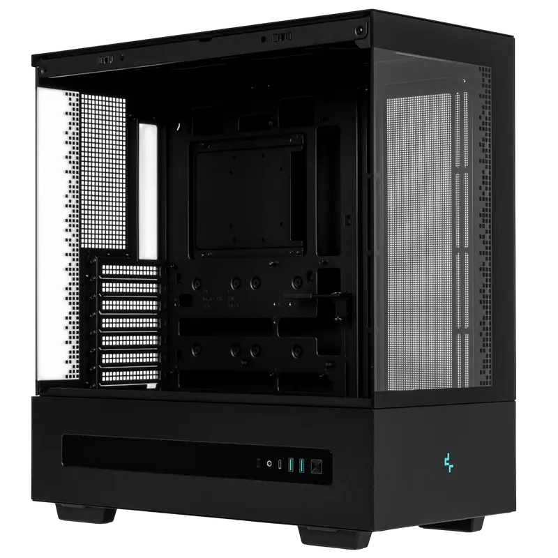 Carcasă PC Deepcool CH690 Digital, Midi-Tower, Fără PSU, Negru