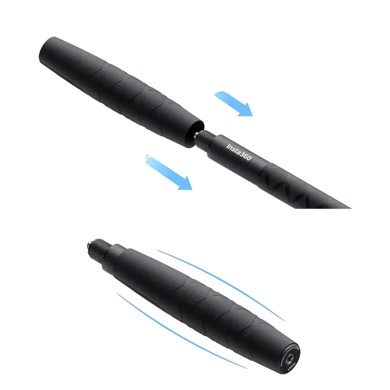 Монопод Insta360 Invisible Selfie Stick 85 cm, Черный