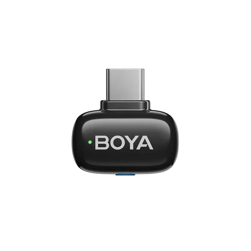 Портативный записывающий микрофон Boya mini 2-02, Беспроводной, Черный