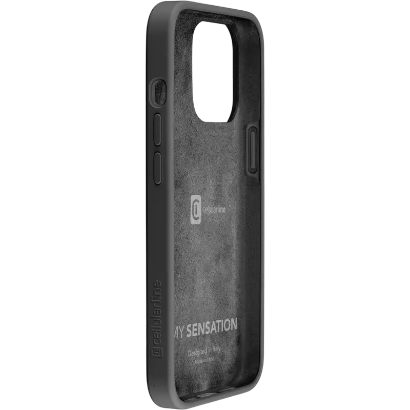 Husa Cellularline Sensation - iPhone 16 Pro Max, Negru