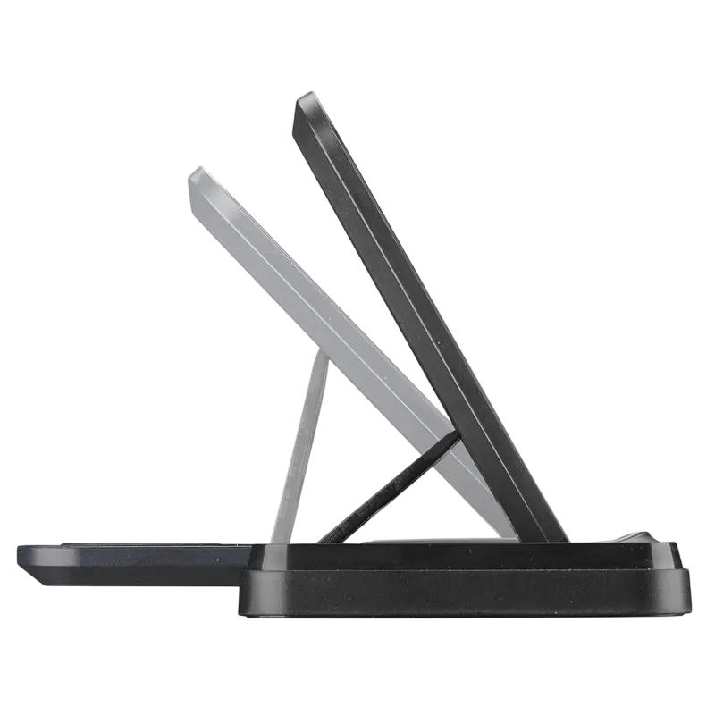 Încărcător wireless Cellularline Triple Station 3 în 1, 15W, Negru