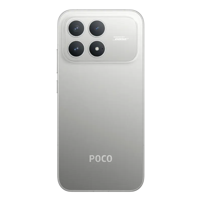 Смартфон Xiaomi Poco F8 Pro, 12Гб/512Гб, Серебристый