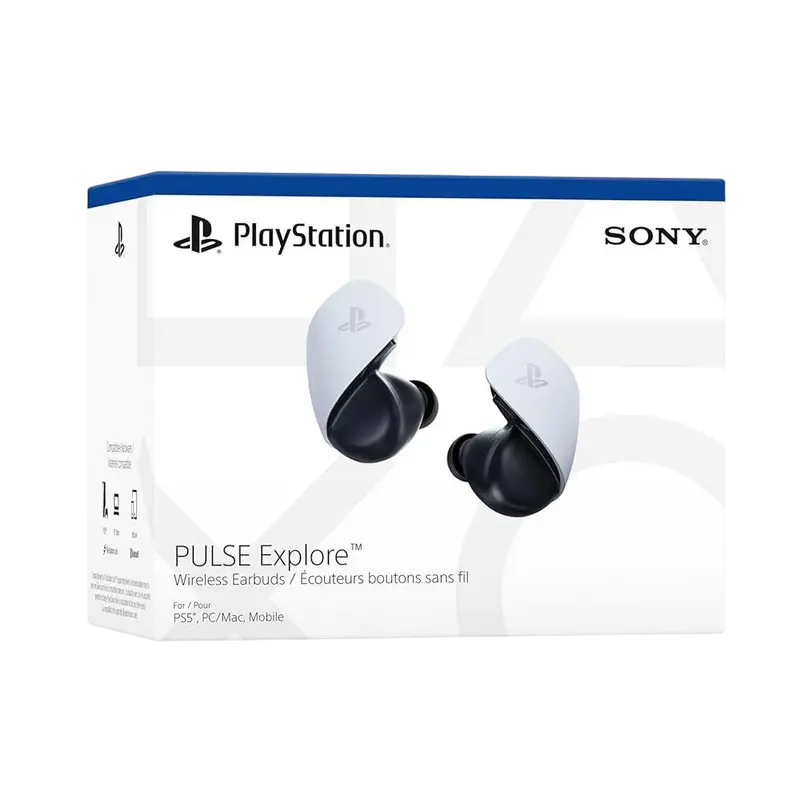 Игровые наушники / гарнитура SONY Pulse Explore, Беспроводной, Белый