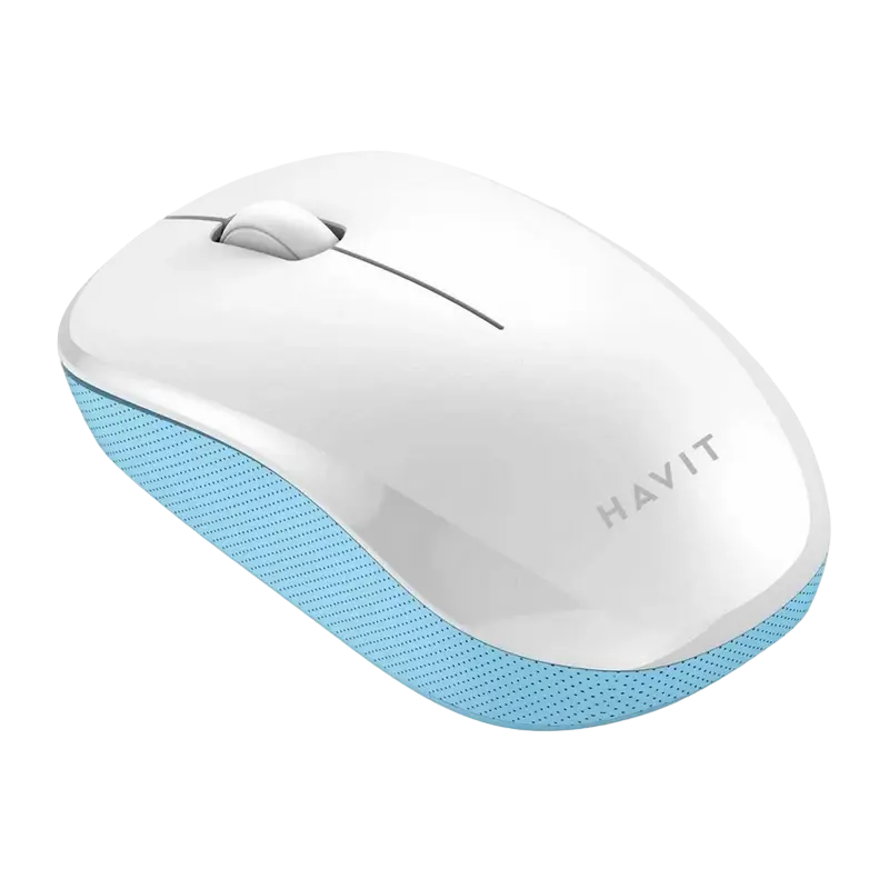 Беcпроводная мышь Havit MS66GT, Белый | Синий