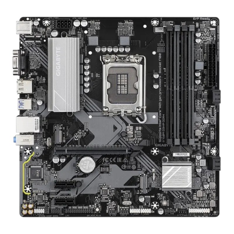 Placa de bază Gigabyte B760M D3HP DDR4, LGA1700, Intel B85, Micro-ATX