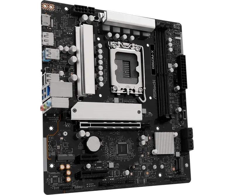 Placa de bază ASRock B860M-X, LGA1851, Intel B860, Micro-ATX