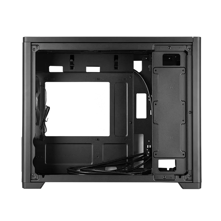 Carcasă PC Chieftec BX-10B-OP, Micro-ATX, Fără PSU, Negru