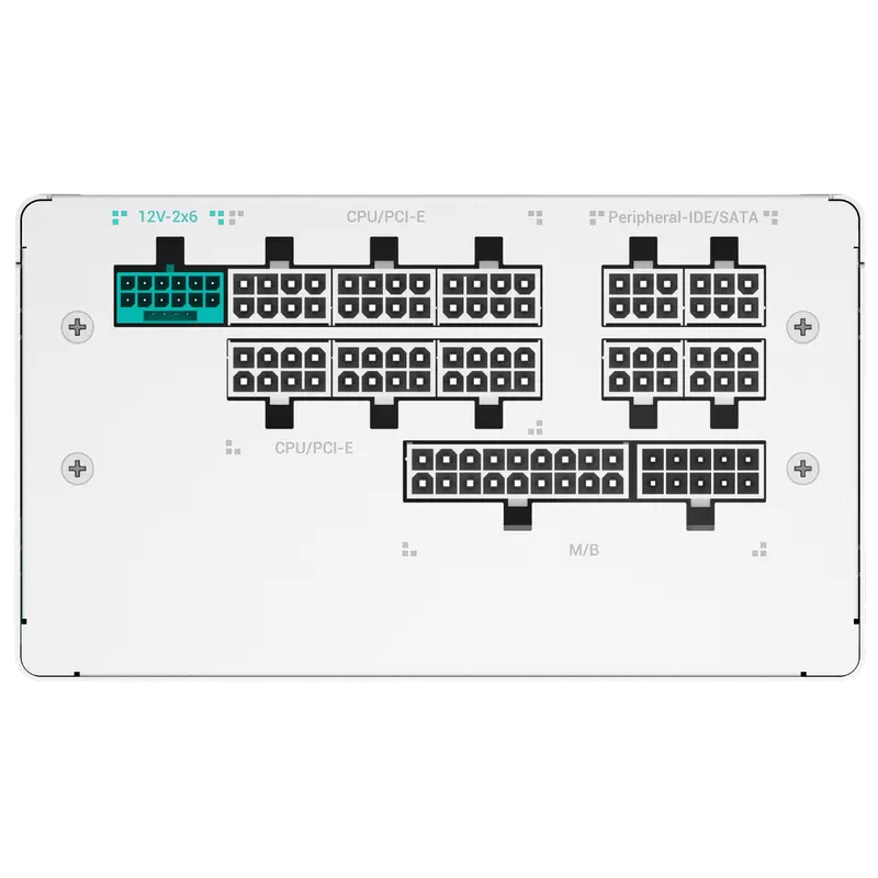 Sursă Alimentare PC Deepcool GamerStorm PQ1200G WH, 1200W, ATX, Complet modular