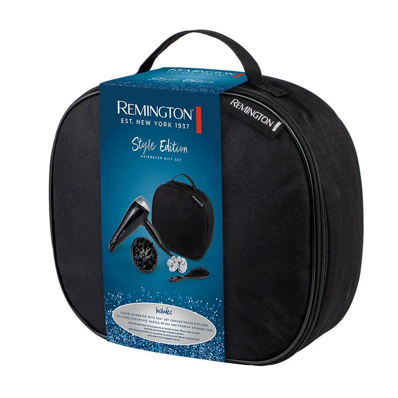 Uscător de păr Remington D3171GP, 2200W, Negru