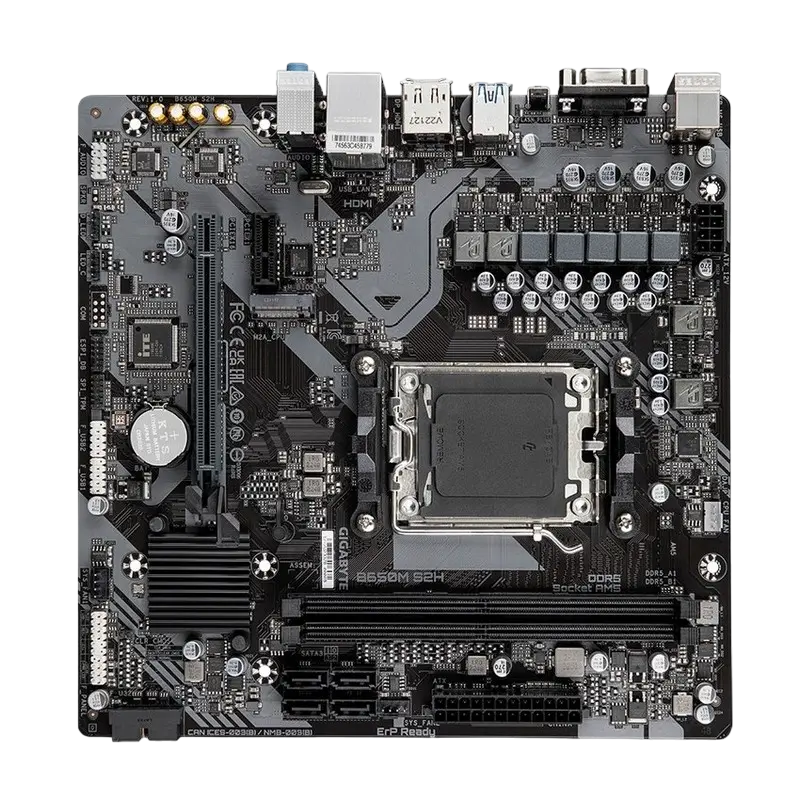 Placă de bază Gigabyte B650M S2H, AM5, AMD B650, Micro-ATX