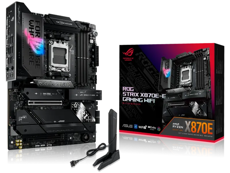 Placă de bază ASUS ROG STRIX X870E-E GAMING W..