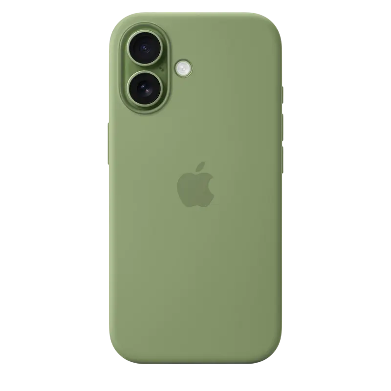 Husă Apple iPhone 17 Silicone Case with MagSafe, Light Moss