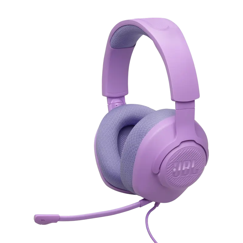 Căști gaming JBL Quantum 100M2, Cu fir, Violet
