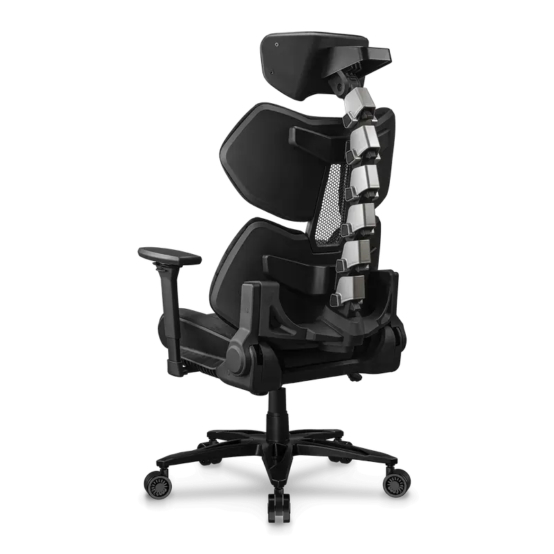 Scaun Gaming Cougar Terminator Elite, PU Piele, Negru | Argintiu