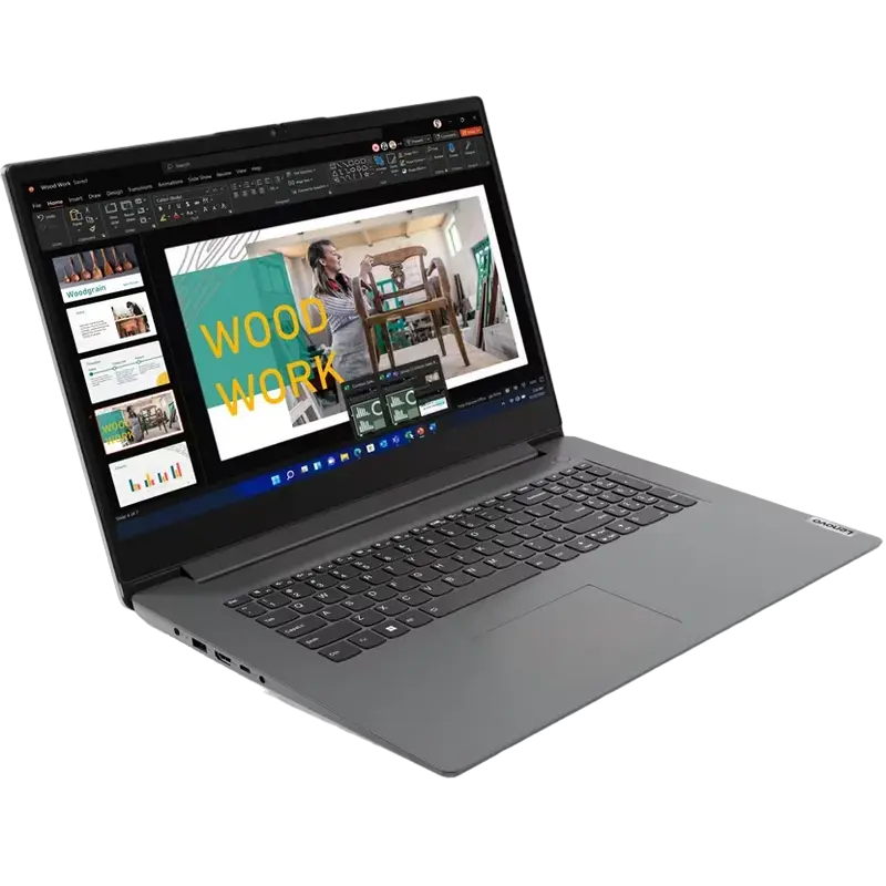 Laptop Business 17,3" Lenovo V17 G4 IRU, Iron Grey, Intel Core i7-1355U, 16GB/512GB, Fără SO