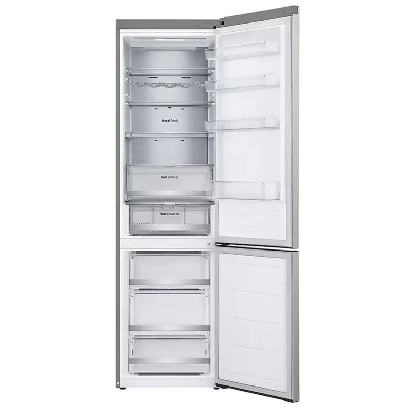 Frigider LG GBV7270DPY, Oțel inoxidabil