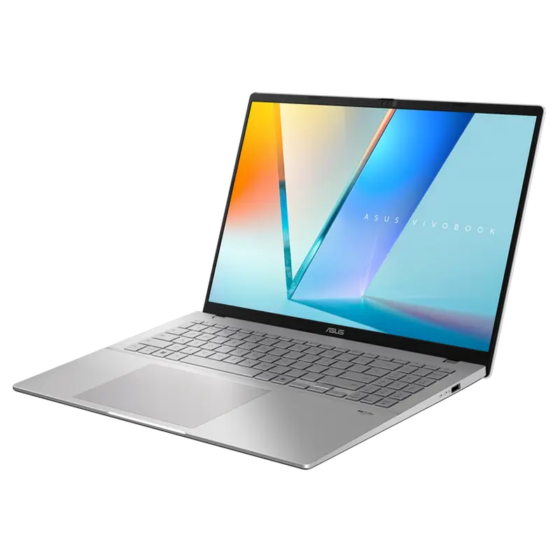 Laptop 16" ASUS Vivobook S 16 S3607VA, Argintiu deschis, Intel Core i7-13620H, 16GB/1024GB, Fără SO
