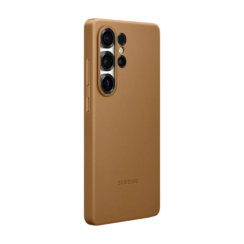 Husă Samsung Kindsuit pentru Galaxy S25 Ultra, Camel