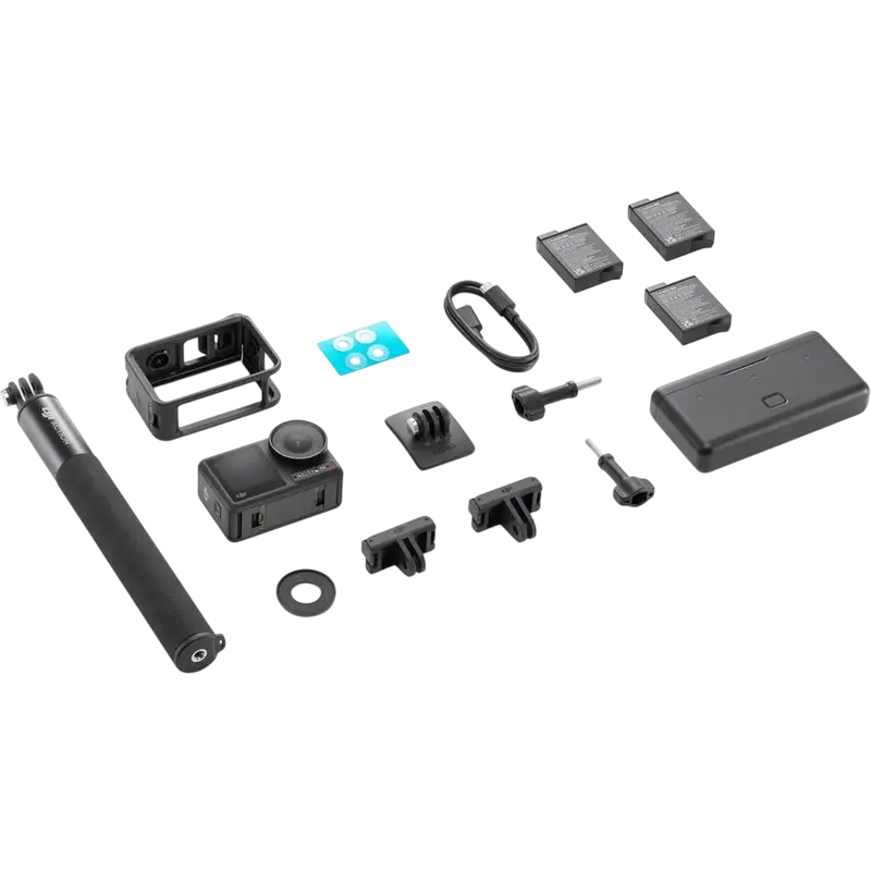 Cameră Video Sport DJI Osmo Action 4 Adventure Combo, Negru