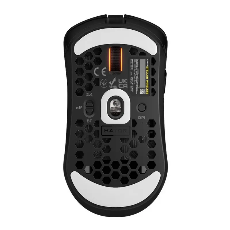 Mouse Wireless HATOR Stellar, Negru