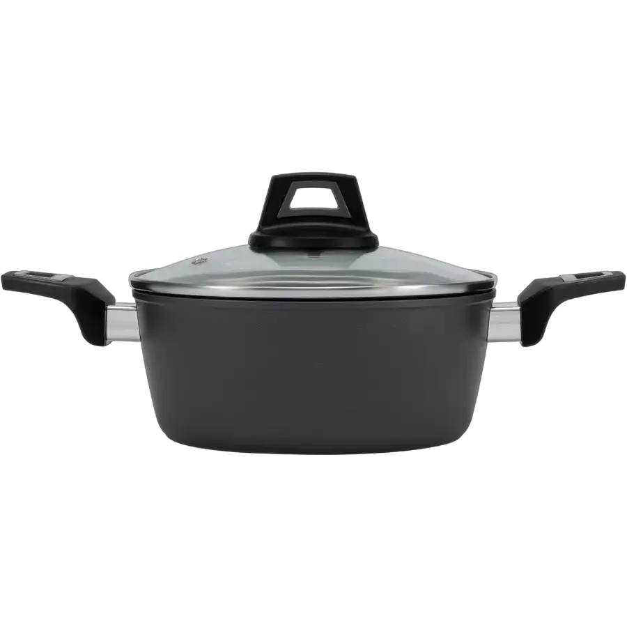 Cratiță Polaris Graphit-24C, 4,2L, 24cm, Grafit