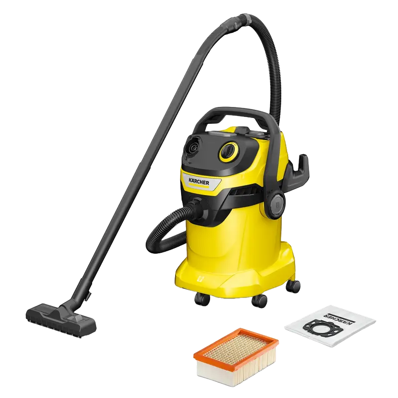 Aspirator Karcher WD 5 V-25/6/22 1.628-300.0, Galben | Negru