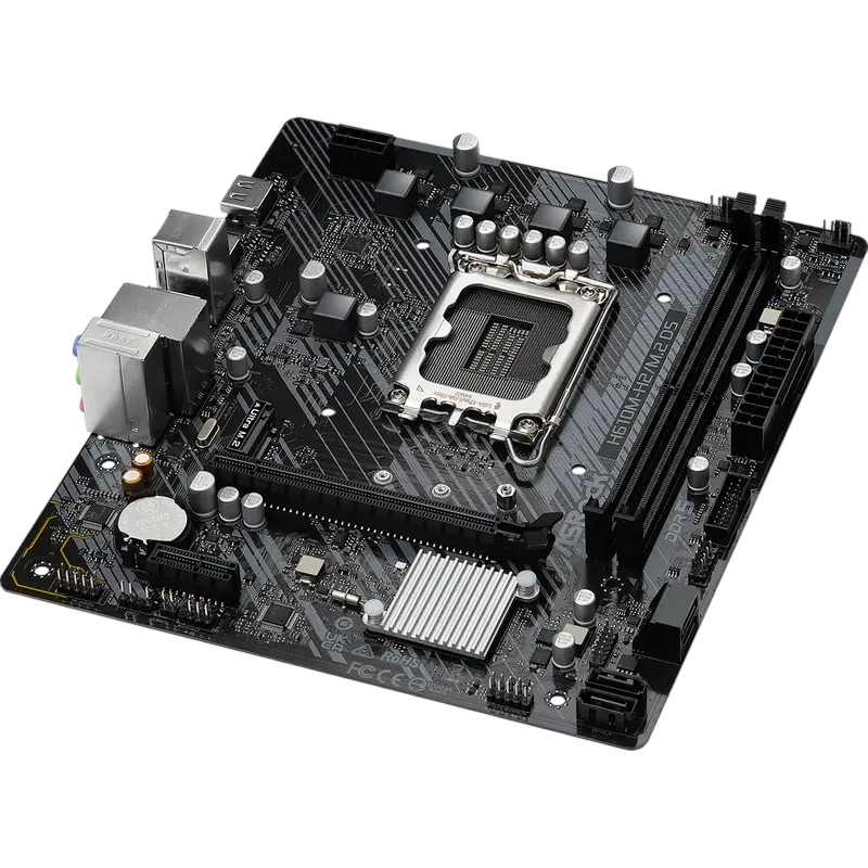 Placă de bază ASRock H610M-H2/M.2 D5, LGA1700, Intel H610, Micro-ATX