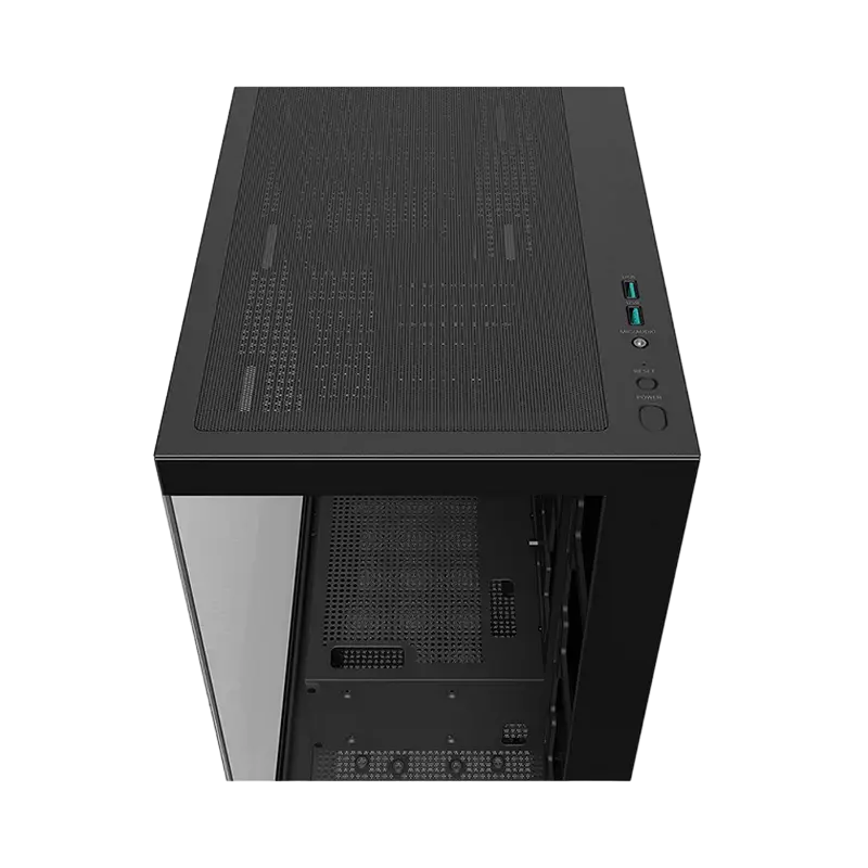 Carcasă PC Deepcool CG580, Midi-Tower, Fără PSU, Negru