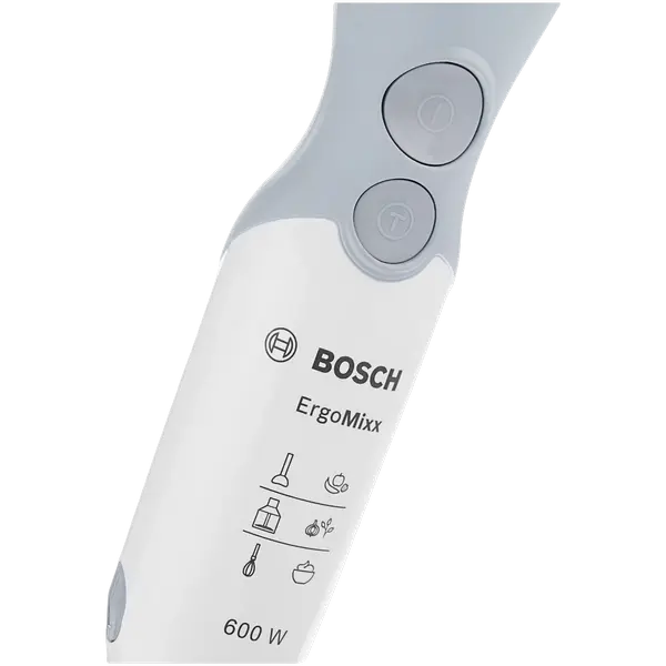 Blender de mână Bosch MSM66110, Alb | Gri