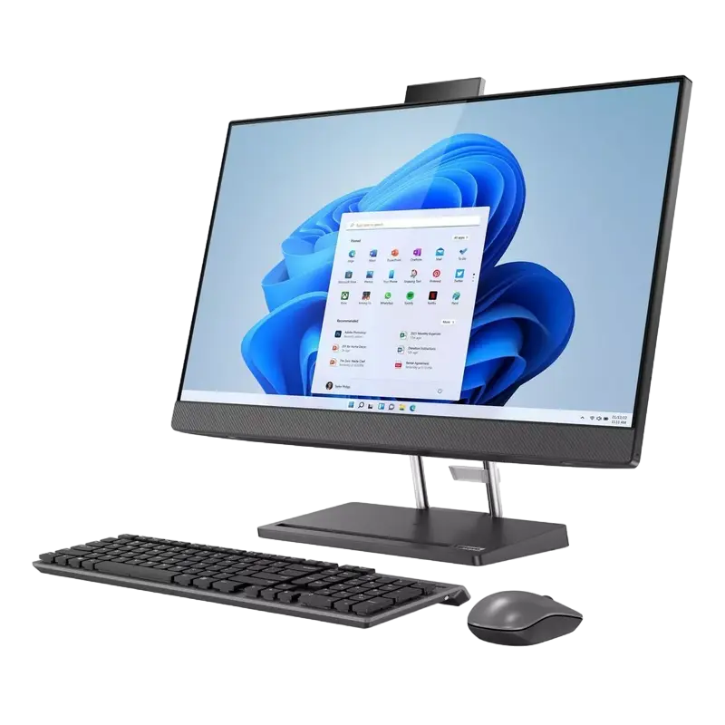 Моноблок Lenovo IdeaCentre 5 27IAH7, 27", Intel Core i5-13500H, 16Гб/1024Гб, Windows 11 Pro, Storm Grey