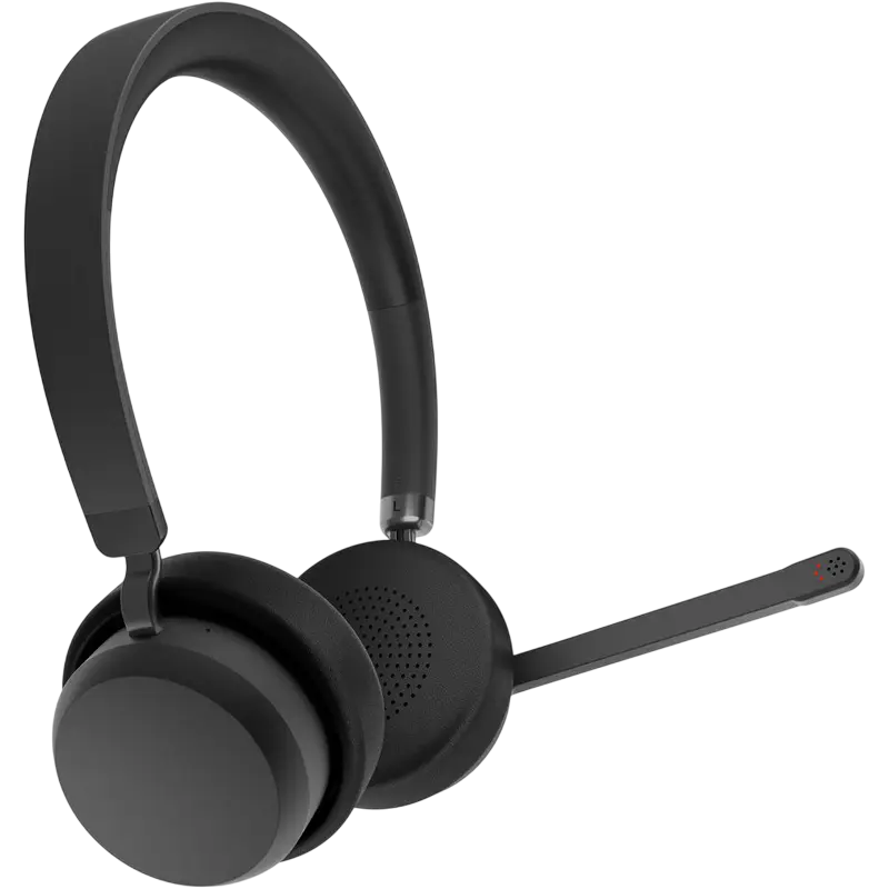 Căști Lenovo VoIP Teams Wireless, Negru