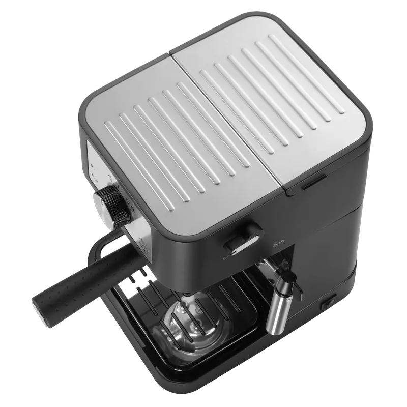 Cafetiera manuala DeLonghi EC260BK, 1100W, Negru