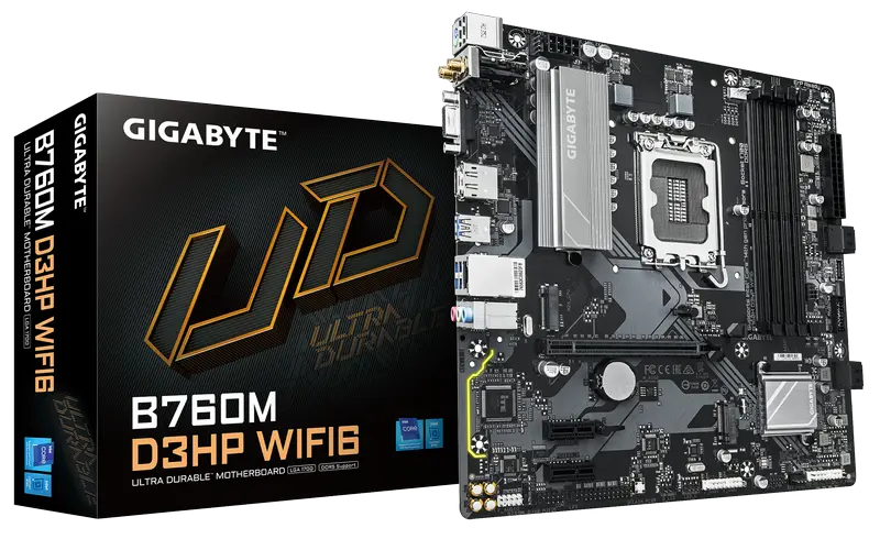 Placă de bază Gigabyte B760M D3HP W..