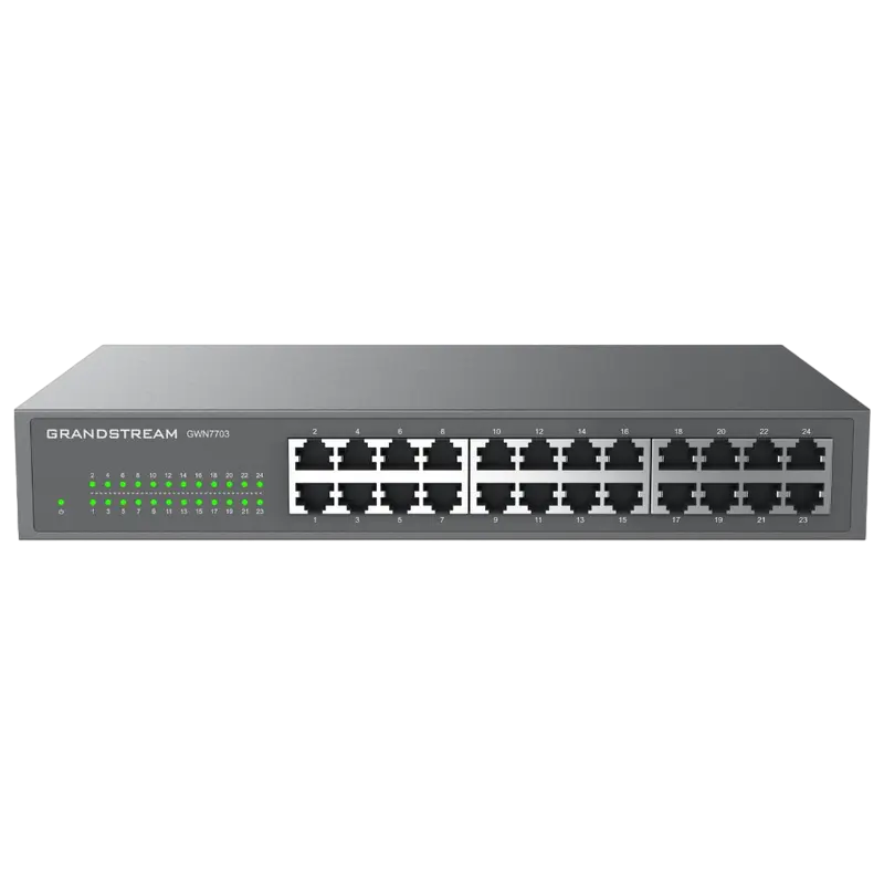 Switch de rețea Grandstream GWN7703, 24x 10/1..