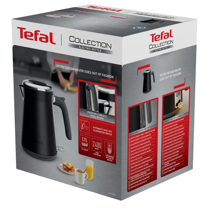 Kettle Tefal KI6668E0 Black