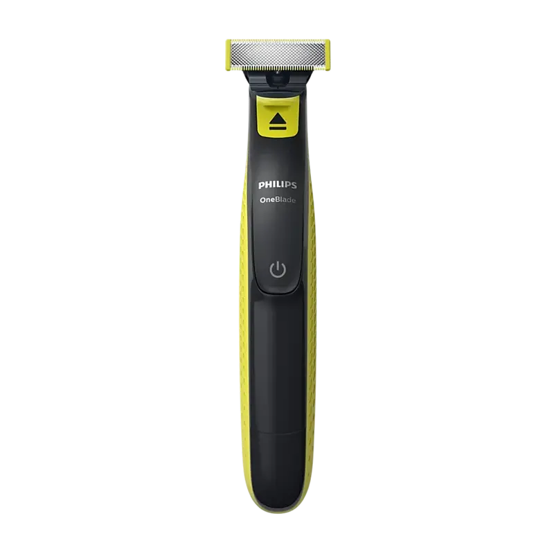 Trimmer pentru bărbați Philips OneBlade QP2724/23, Negru | Verde