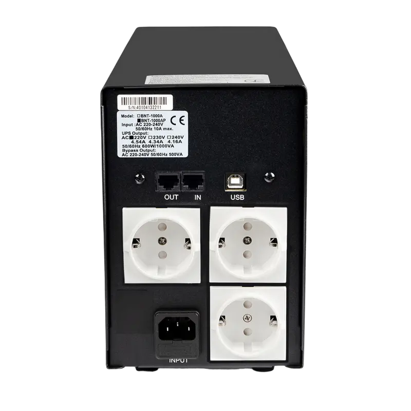 Источник бесперебойного питания PCM BNT-1000AP, Линейно-интерактивный, 1000VA, Башня