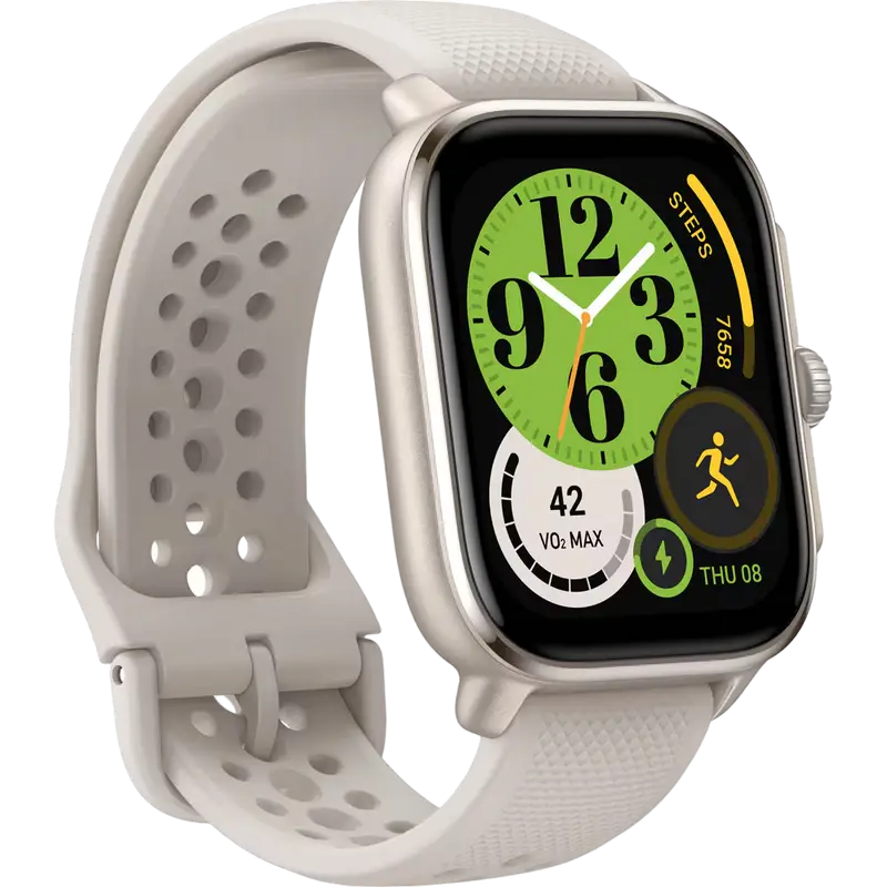 Ceasuri inteligente Xiaomi Amazfit Cheetah Square Winner, Champagne