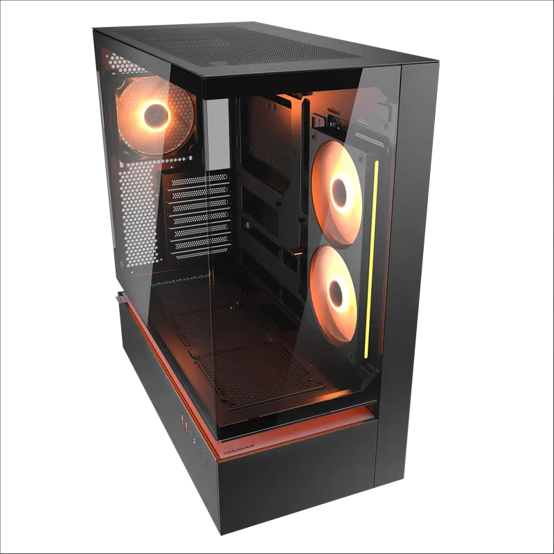 Carcasă PC Cougar CFV 235, Midi-Tower, Fără PSU, Negru