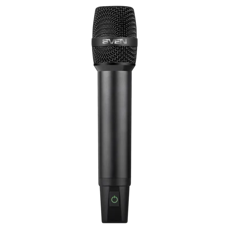 Microfon Karaoke SVEN MK-740, Fără fir, Negru