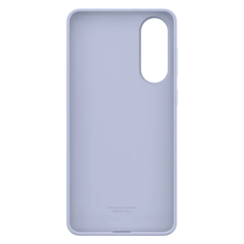 Husă Samsung Silicone Cover pentru Galaxy S25 Edge, Albastru deschis