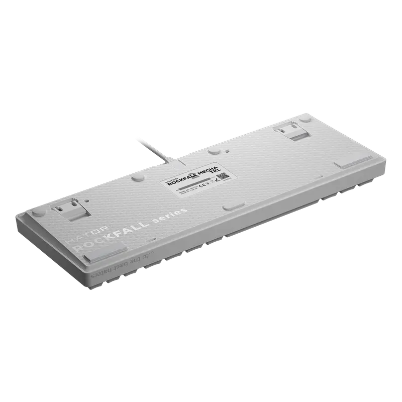 Клавиатура HATOR Rockfall 2 Mecha TKL, Проводное, Белый