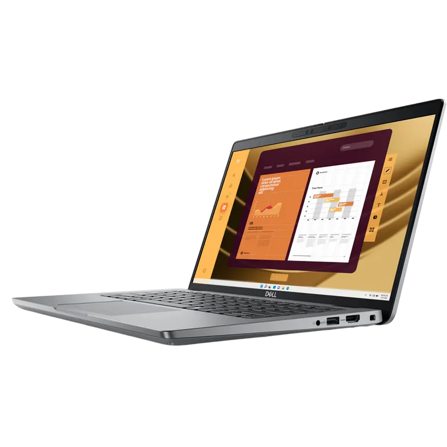 Laptop Business 14" DELL Latitude 5450, Grey, Intel Core Ultra 7 165U, 16GB/1024GB, Windows 11 Pro