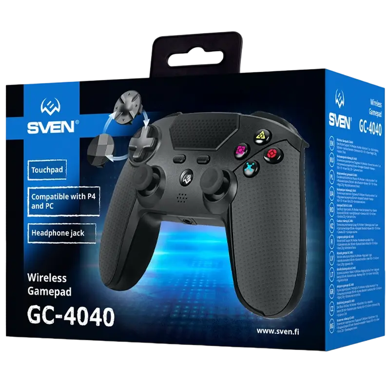 Gamepad SVEN GC-4040, Negru
