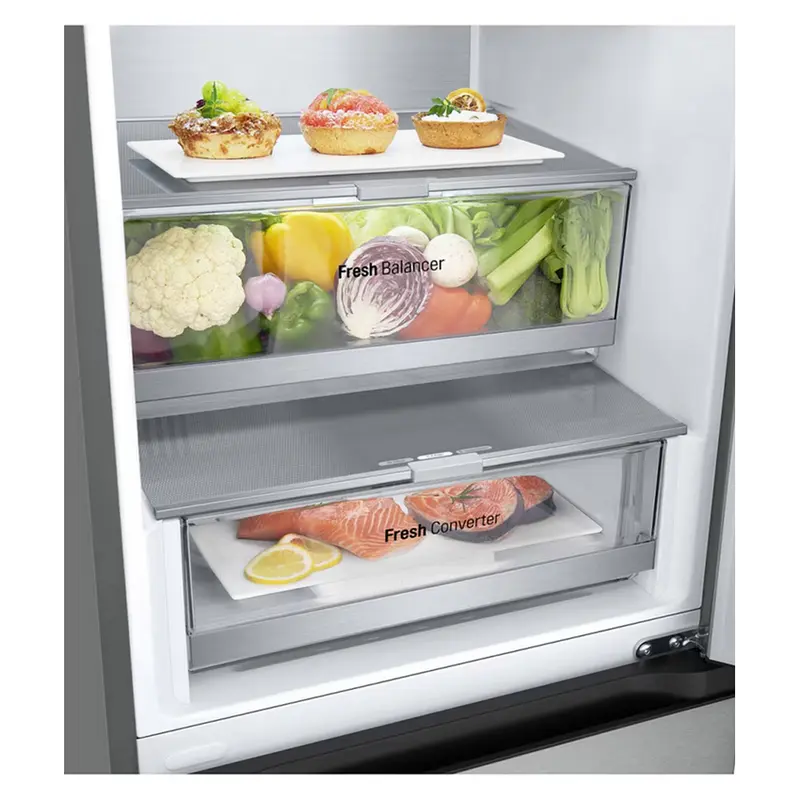 Frigider LG GBV7280BMB, Argintiu