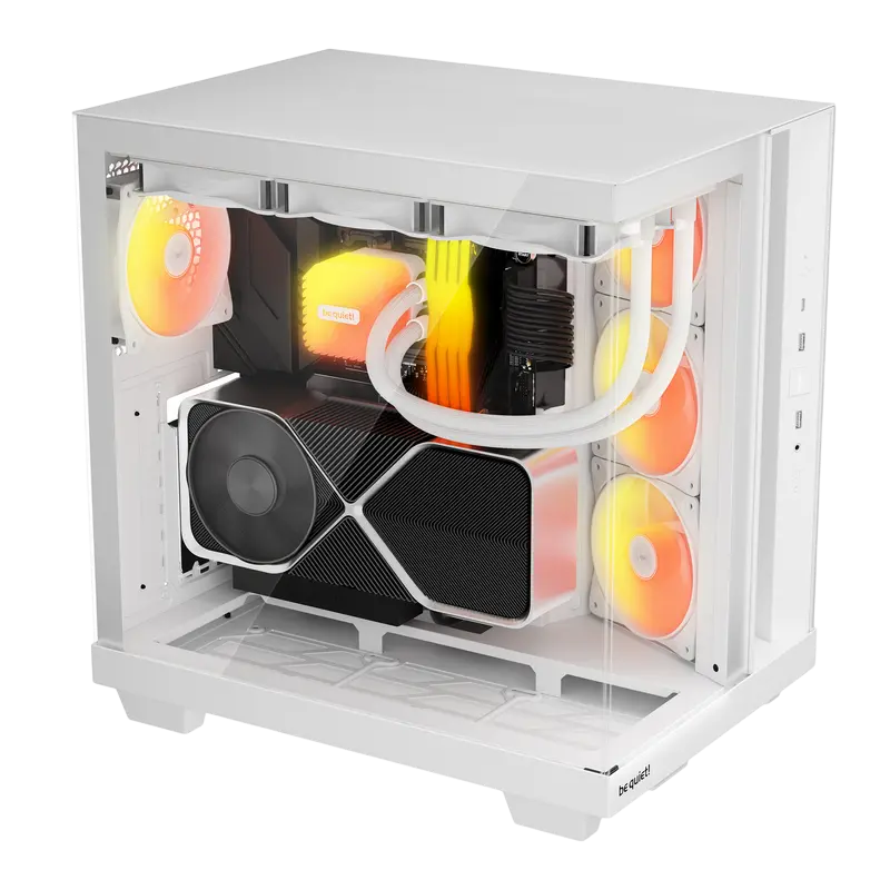 Carcasă PC be quiet! Ligh Base 500 LX White, Midi-Tower, Fără PSU, Alb